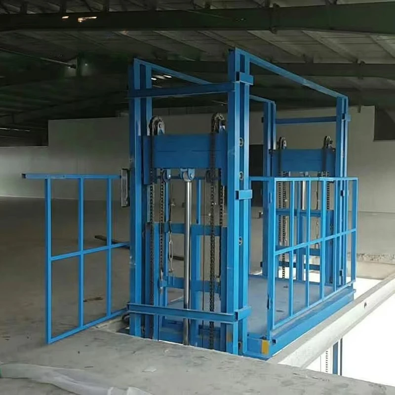 Custom Hydraulic Factory Cargo Lift Multi Level Goods Elevator for Production Materials Pallets and Machinery Handling