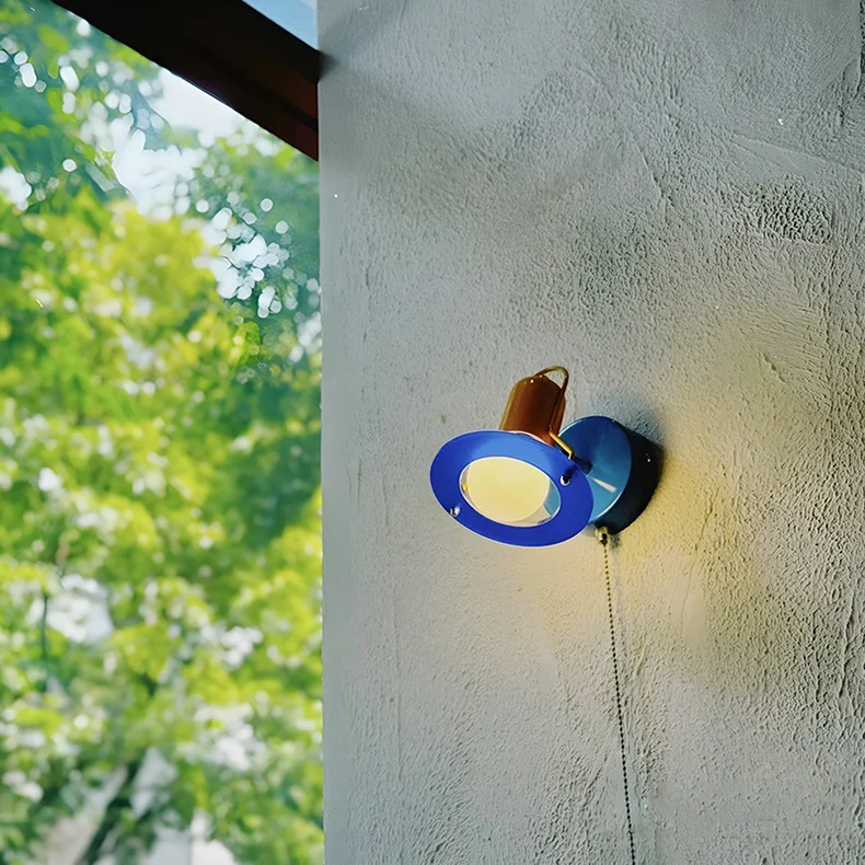 Novelty Colorful Wall Light Chain Switch Lovely Sconce
