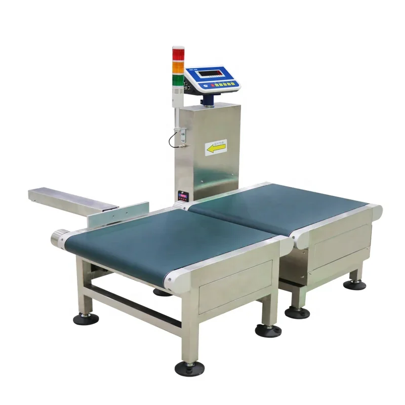 Automatic Digital Weight Checker with Printer Conveyor Belt Weighing Belt Roller Scale Checkweigher