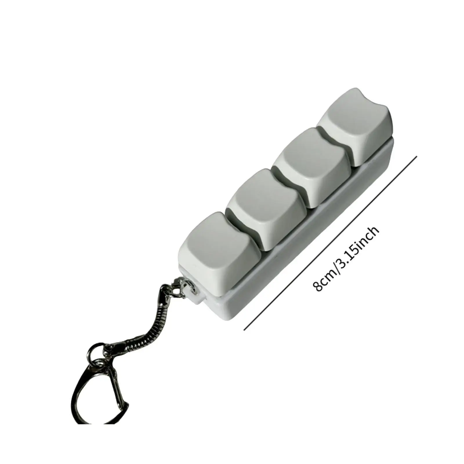 Игрушка-кликер Fidget Fun с декомпрессионной кнопкой интерактивной звуковой клавиатуры