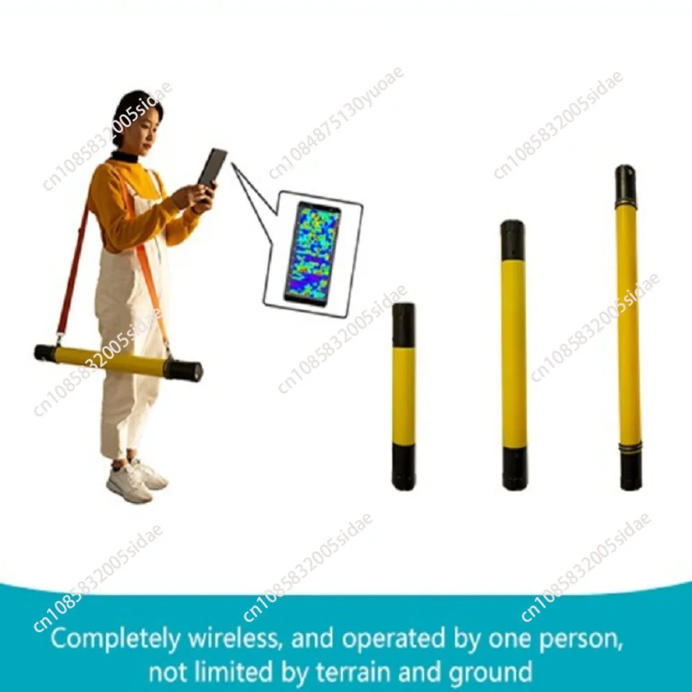 New ADMT-300H Portable Underground Water Detector  0-300m Wireless Water Detection Sensor Borehole Drilling