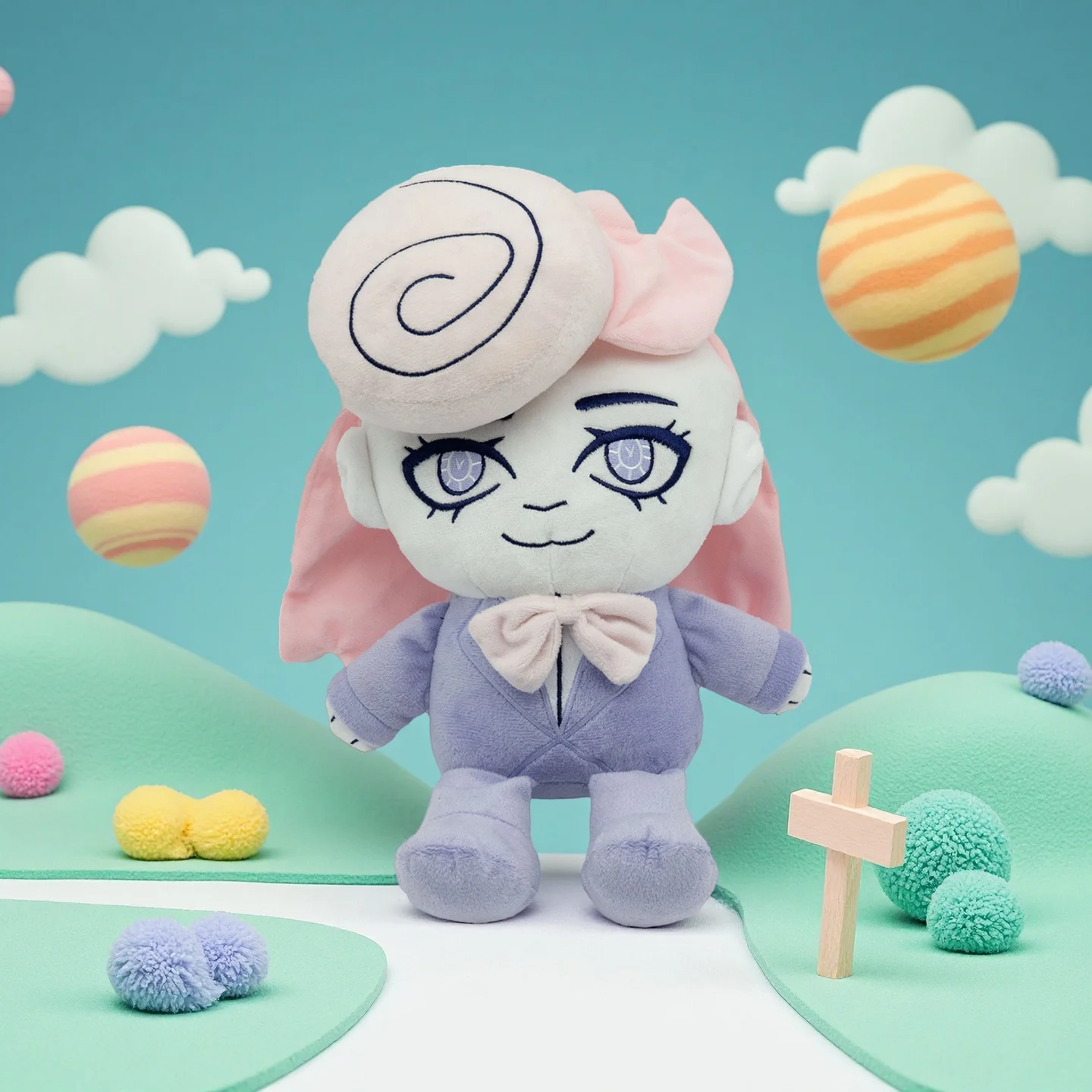 

Новая плюшевая игрушка Харви Харвингтон 30 см, мягкая набивная кукла по мотивам игры Harvey Kawaii Blood Money, подарки на день рождения