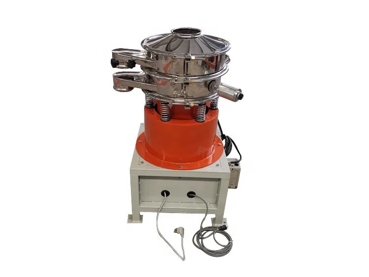 China Microns Mesh Sieve Screen Stainless Steel Vibration Filtering Screening Machine