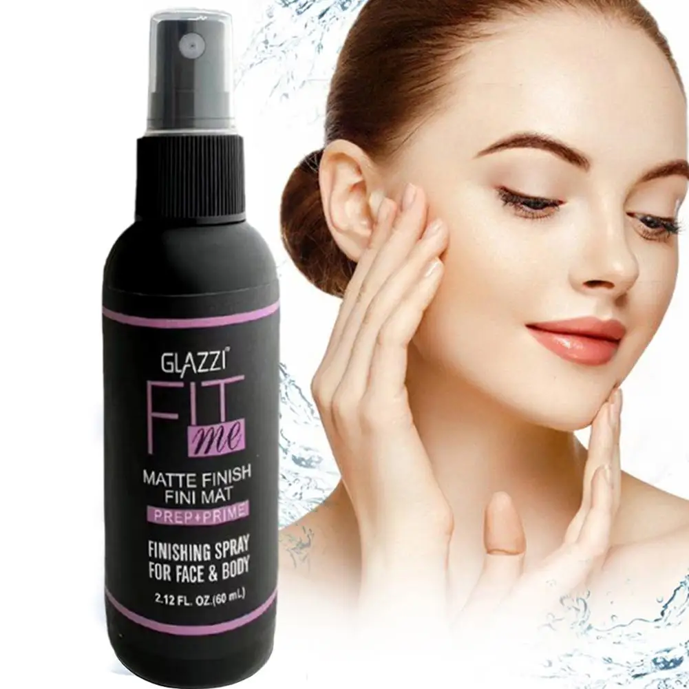 60ml Makeup Setting Spray Fast-forming Film Moisturizing Oil Anti-sweat Matte Non-sticky Control Anti-smudge Spray