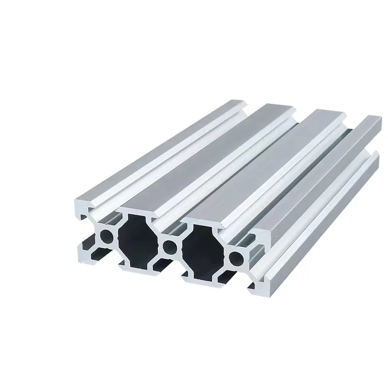 1PC 2020 2020N2 2040V 2060 2080 20100 4040 4040N2 4080 V-Slot Aluminum Profile Anodized Silver Extruded Aluminum 3D Printer Rail