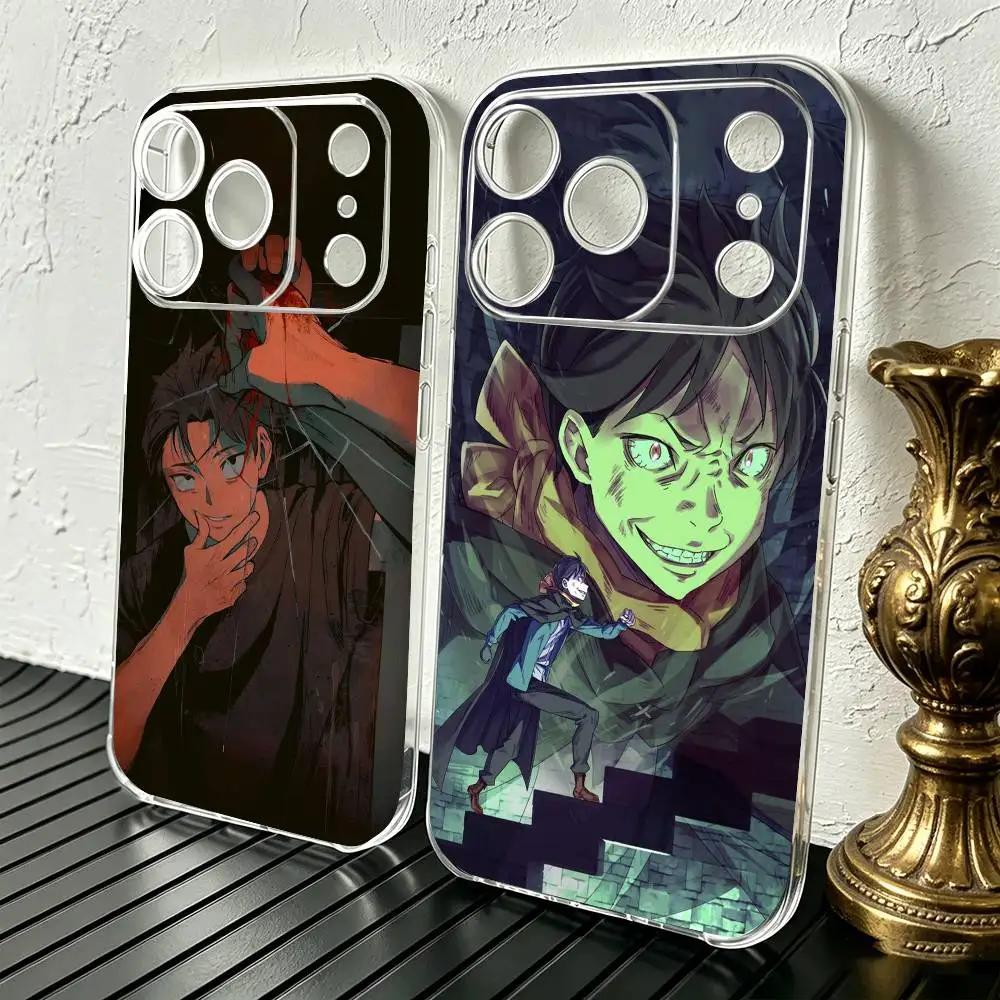 Anime Re Z-Zero Natsuki Subaru Phone Case For iPhone 17 16 15 14 13 12 11 Mini Pro Max Plus Transparent Cover