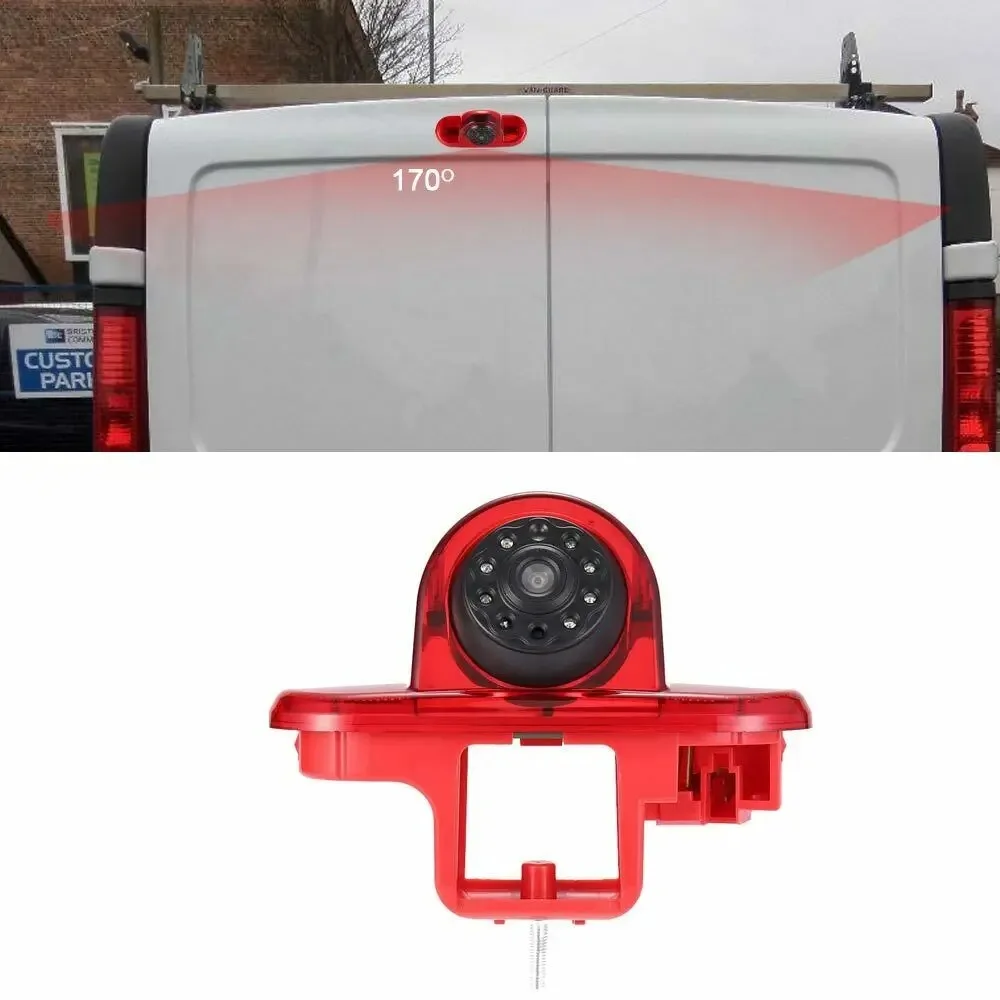 

Lastbus 3RD IR Brake Light Backup Reversing Camera Night Vision Waterproof For Renault Trafic Vauxhall Opel Vivaro