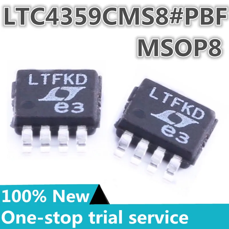 

1-50pcs %new original LTC4359CMS8 LTC4359IMS8 LTC4359 screen printing LTFKD MSOP8 power management IC