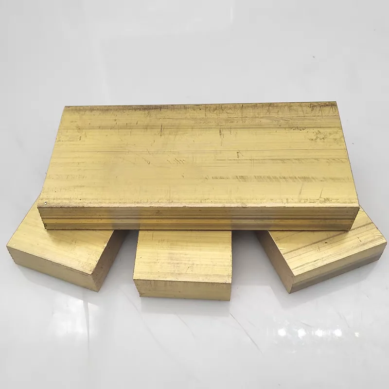 H62 brass Bar Square Rod flat barDIY Rivet material  Building material 200*8*8mm