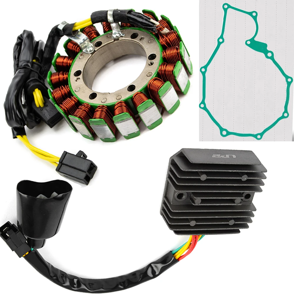

Motorcycle Regulator Rectifier Stator Coil Gasket For Honda NTV600 Revere 1988-1991 NTV650 Revere RC33 1988-1998