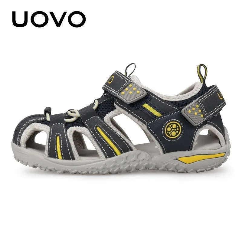 

2022 Uovo New Boy Sandals Little Boy Beach Sandals For Children Big Kid Girls Summer Shoes Size 2 3 4 5 6 7 8 9 10 11 12 13 Year