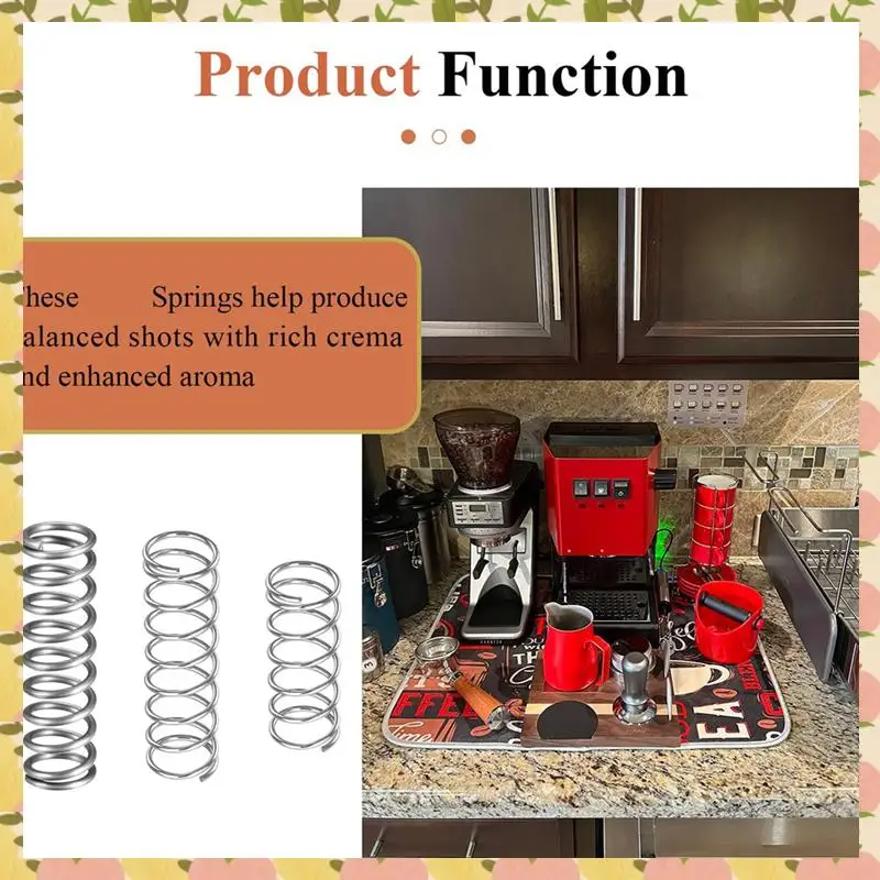 Caci Low Profile Thin Drip Tray & Hole Steam Tip & Spring Modification Kit, For Gaggia Classic Pro Espresso Coffee Machine