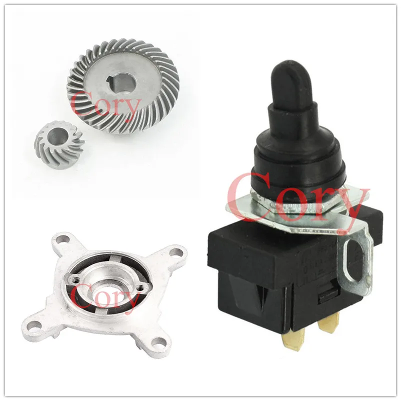 1PCS for LG 100 Angle Grinder Head Shell/Spiral Bevel Gear/Toggle Switch