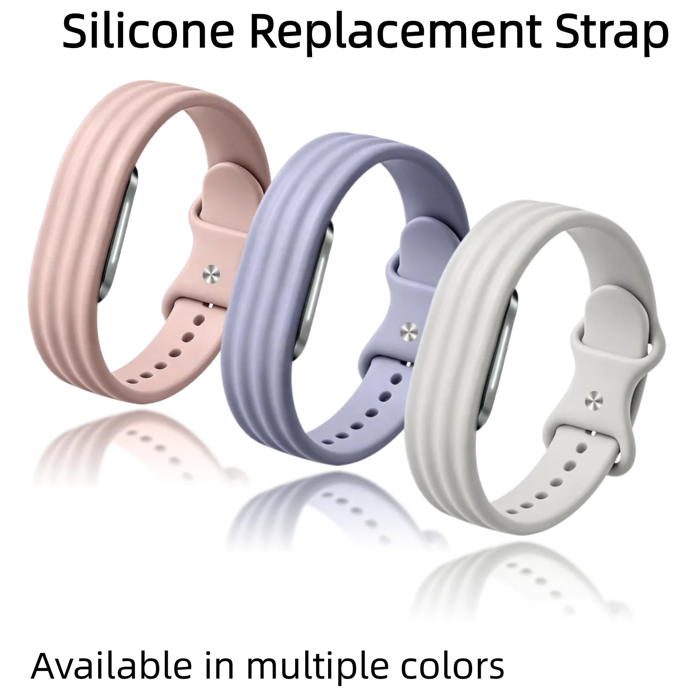 Silicone Replacement Strap Smart Bracelet Ventilated Sweatproof Fitness Bracelet Accessories Compatible With Hume Band 2.0