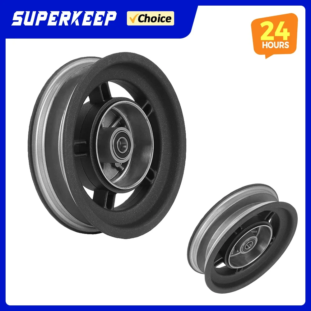 

Front Wheel Hub Rim For Mi5 Electric Scooter Replacement Wheel Hub for Xiaomi 5 Aluminum Alloy Rim Tire High Quality Parts