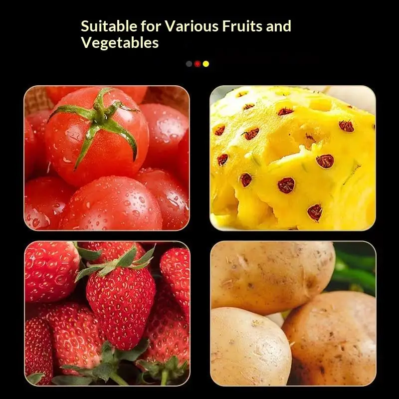 Food Grade Stainless Steel Fruit Huller Tool Multi-Functional Tomato Seed Remover for Camping Picnic Cooking