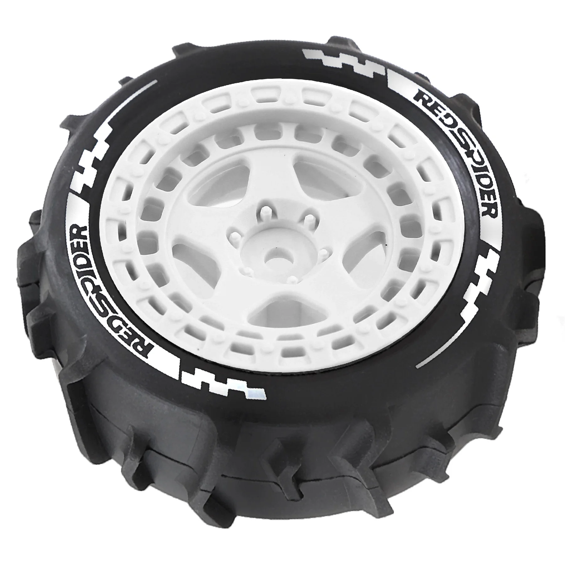 4 stuks banden voor ARRMA 1/18 2S TYPHON GROM ARA2106 Little Typhoon Thunder God Wheel Rock Band Upgrade voor Off-Road RC