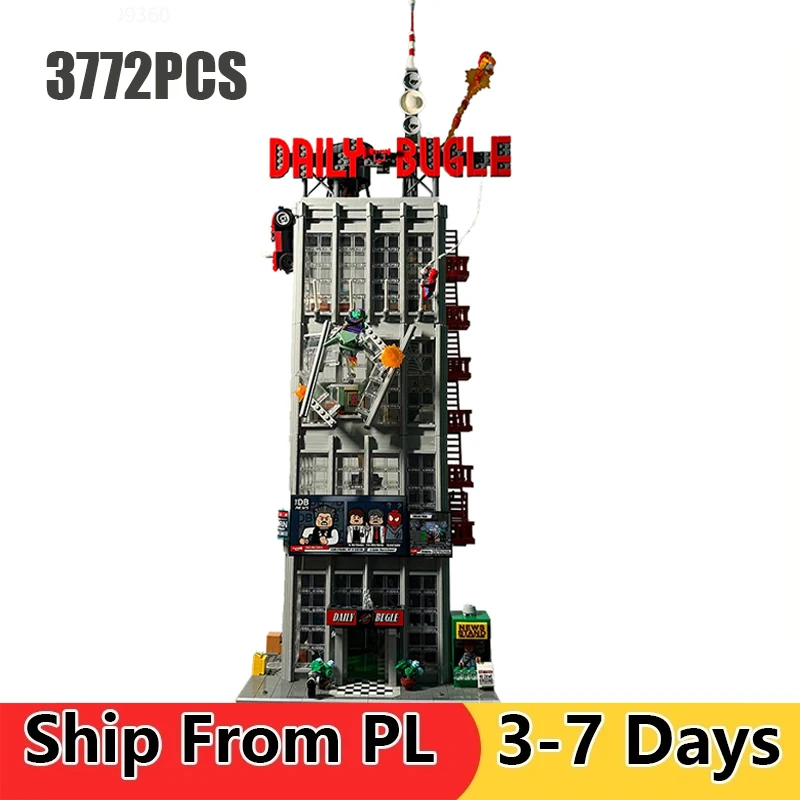 The Bugle Building Of Daily 3772PCS Classic Building Blocks Bricks Birthday Christmas Gifts For Children Compatible 76178