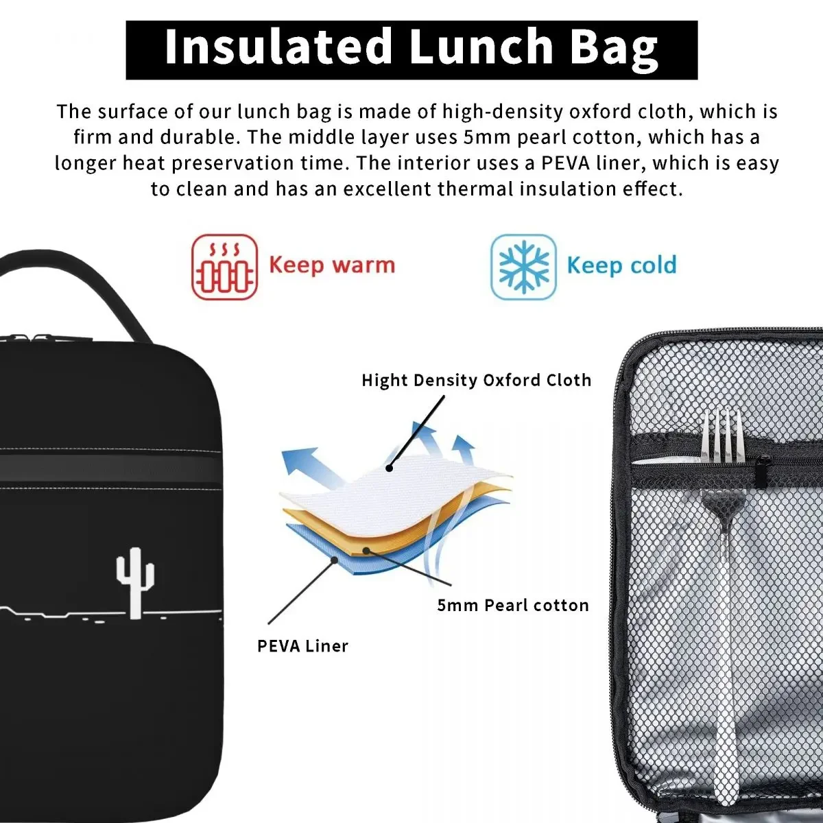 No Internet Dinosaur Graphic Insulated Lunch Bag Jurassic Offline Park Lunch Container Thermal Bag Tote Travel Food Handbags