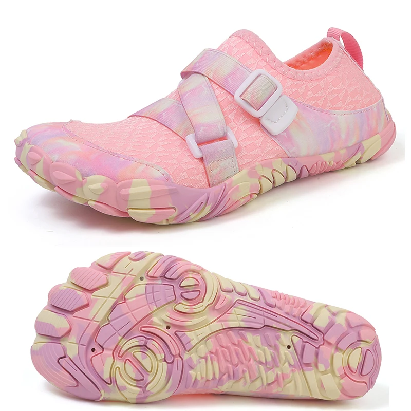 

New Breathable Aqua Shoes Mens and Womens Quick Dry Upstream Wading Shoes Couple Outdoor Anti-Slip Beach Swimming Barefoot Shoes