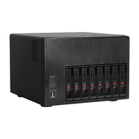 XCY X108 NAS 4/6/8 Bay 2.5/3.5 inch SATA HDD Intel N150 DDR5 M.2 NVMe SSD 10G Ethernet Type-C Windows11 Linux RAID FreeNas