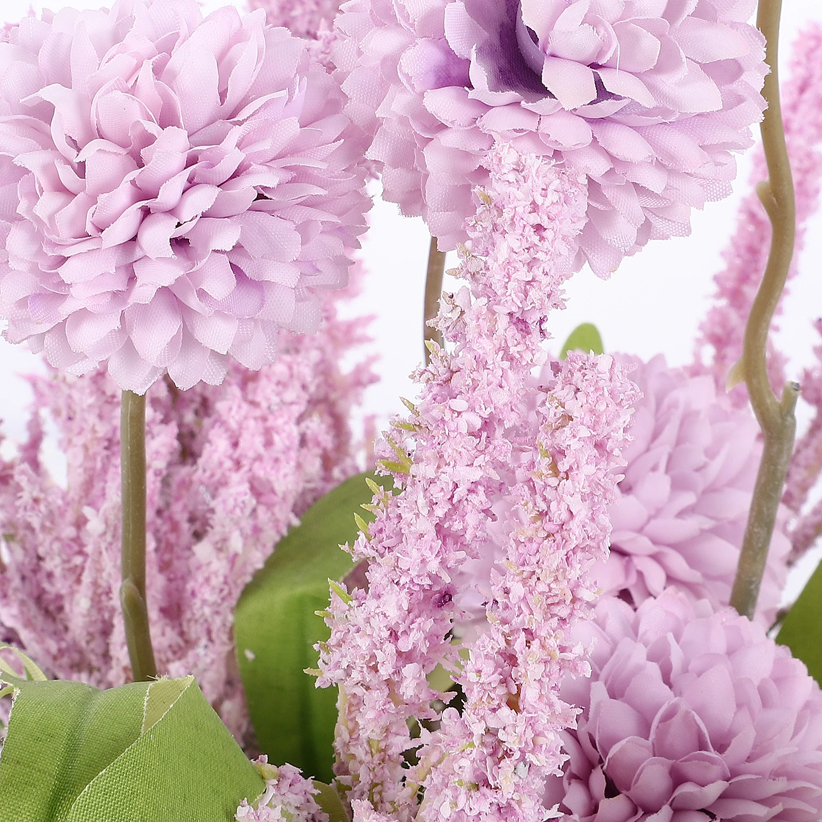 

Artificial Plants Hydrangea Potted Bonsai Home Fake Bonsai Decor Fake Lavender Plant nament IndoorPlant Display