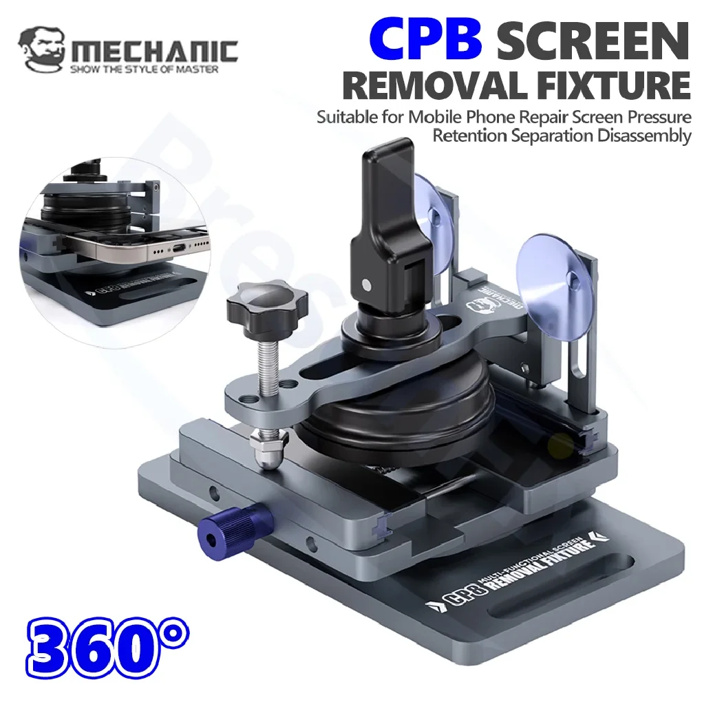 mechanic-cp8-多機能画面分離回転固定具-携帯電話修理用画面側面吊り下げ式画面取り外しツール