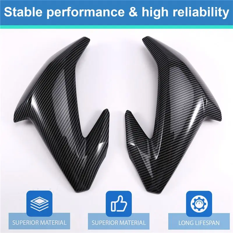 NEW HOT In Stock-Motorcycle Left Right Front Fuel Tank Side Cover Fairing Trim Panel For Kawasaki Z900 Z-900 Z-900 2017-2019 Acc