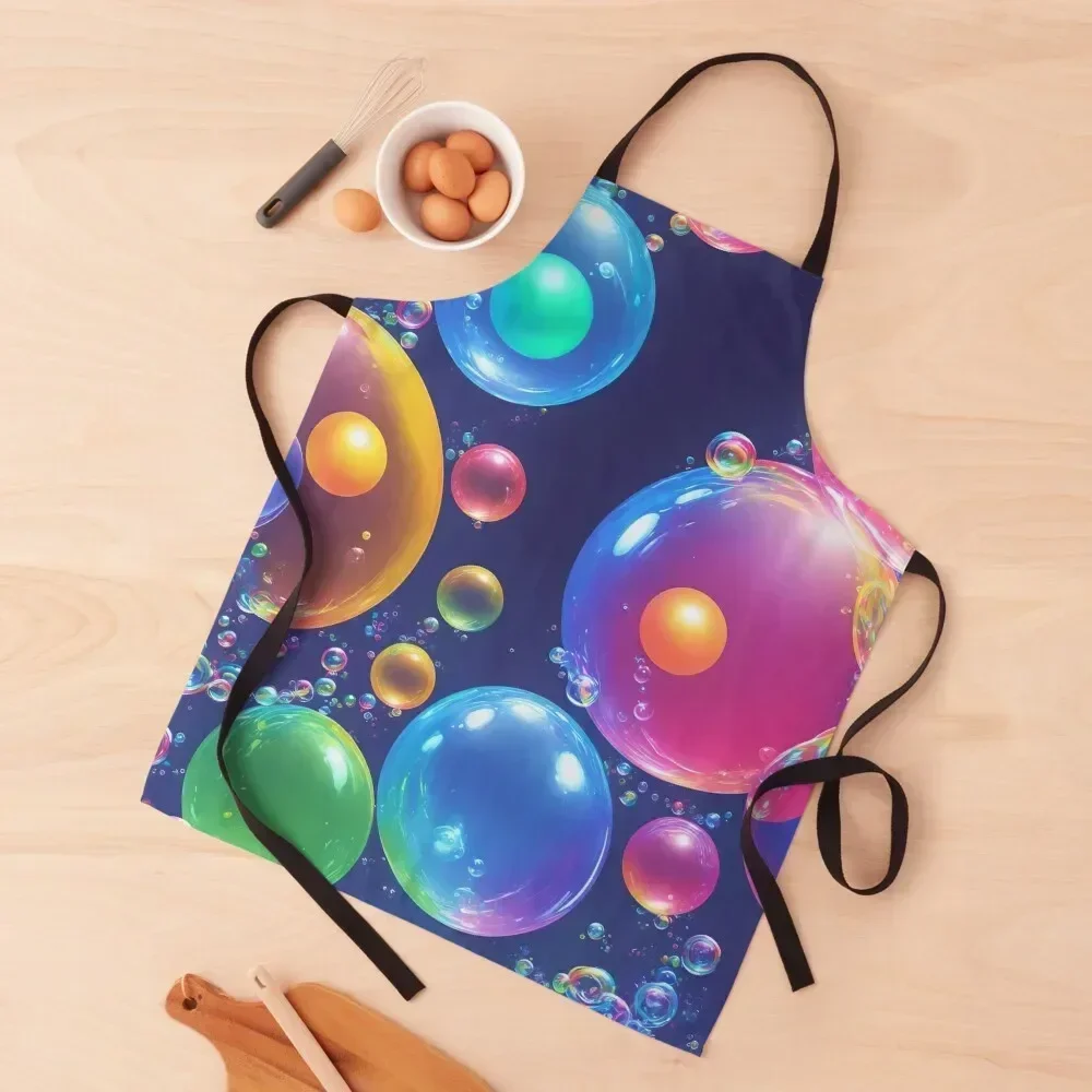다채로운 방수 아트 앞치마 이미지