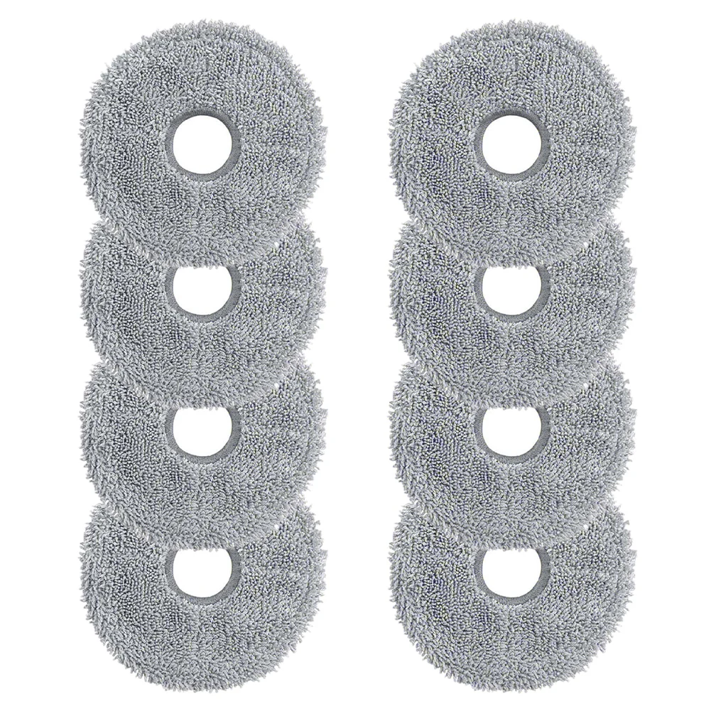 Cleaning Accessories Microfiber Mop Pads 8 Pack Mop Cloths Easy Installation Mop Cloth Efficient Mopping Solution