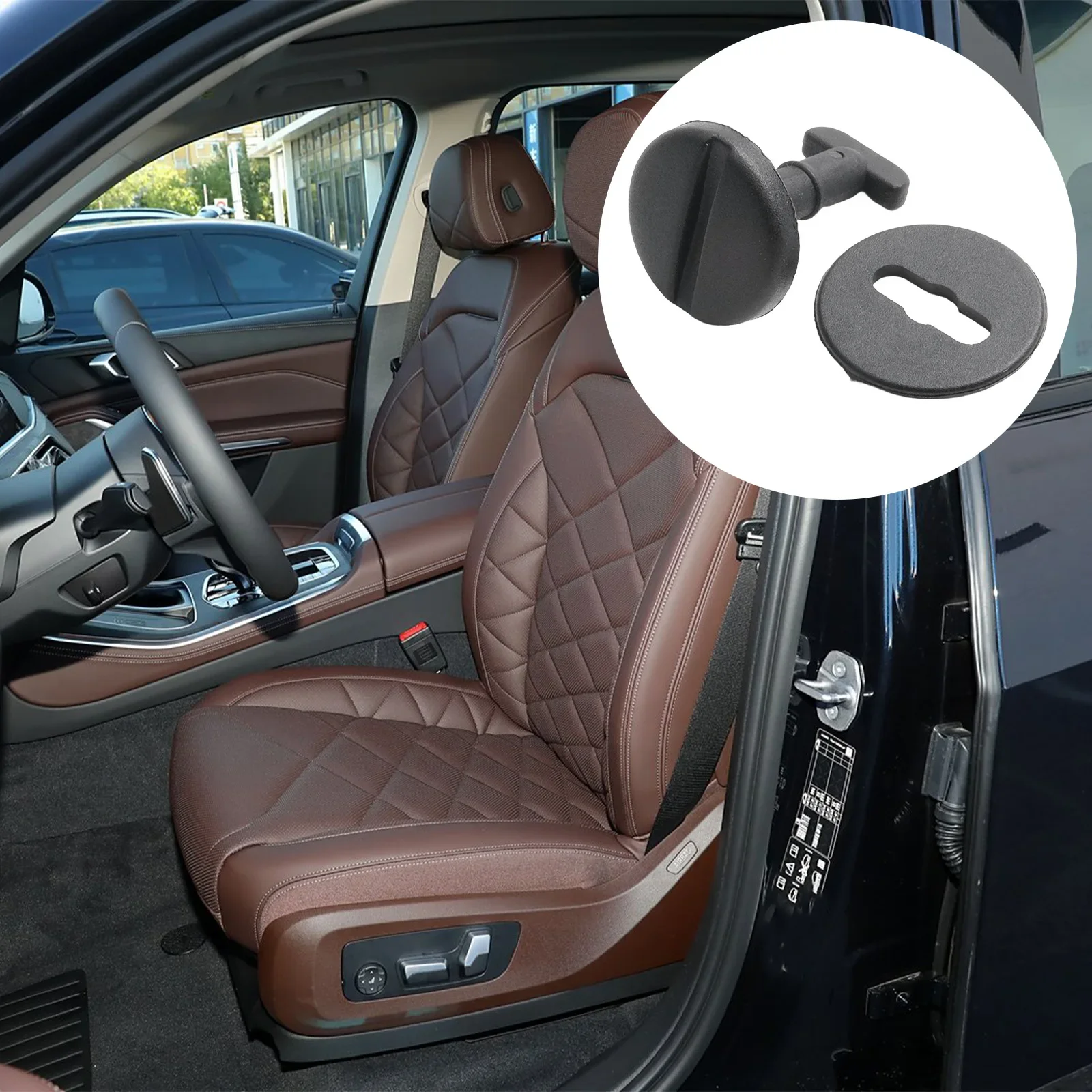 Retainer Clips for Carpet Mats on For BMW E36 E46 E38 E39 with Locking Design Fit OEM 51471881521 82119410191 10 Units