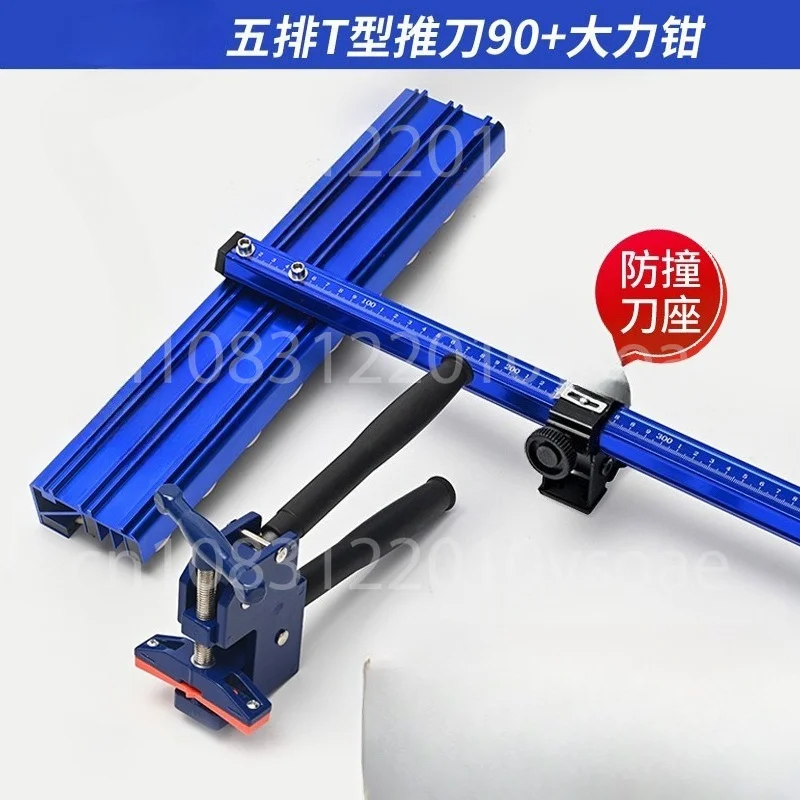Manual T-shaped Cutting Tile Blade Cutter Head, Glass Push Knife, Floor Tile Special Cutting Knife Artifact