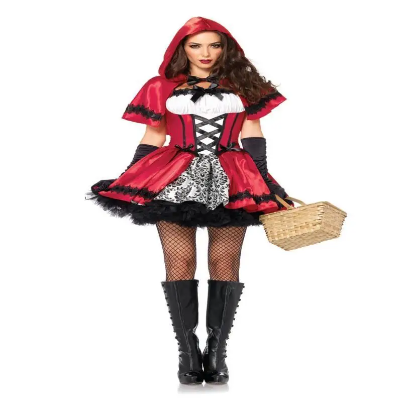 Anime Queen Halloween costume Little Red Riding Hood Princess uniform Game uniform Castle Queen costume