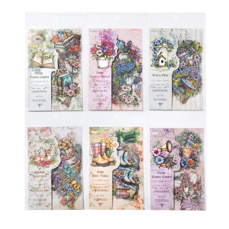 

24 компл./лот Kawaii канцелярские наклейки Сумеречный сад дневник планировщик декоративная наклейка Скрапбукинг ремесленная наклейка