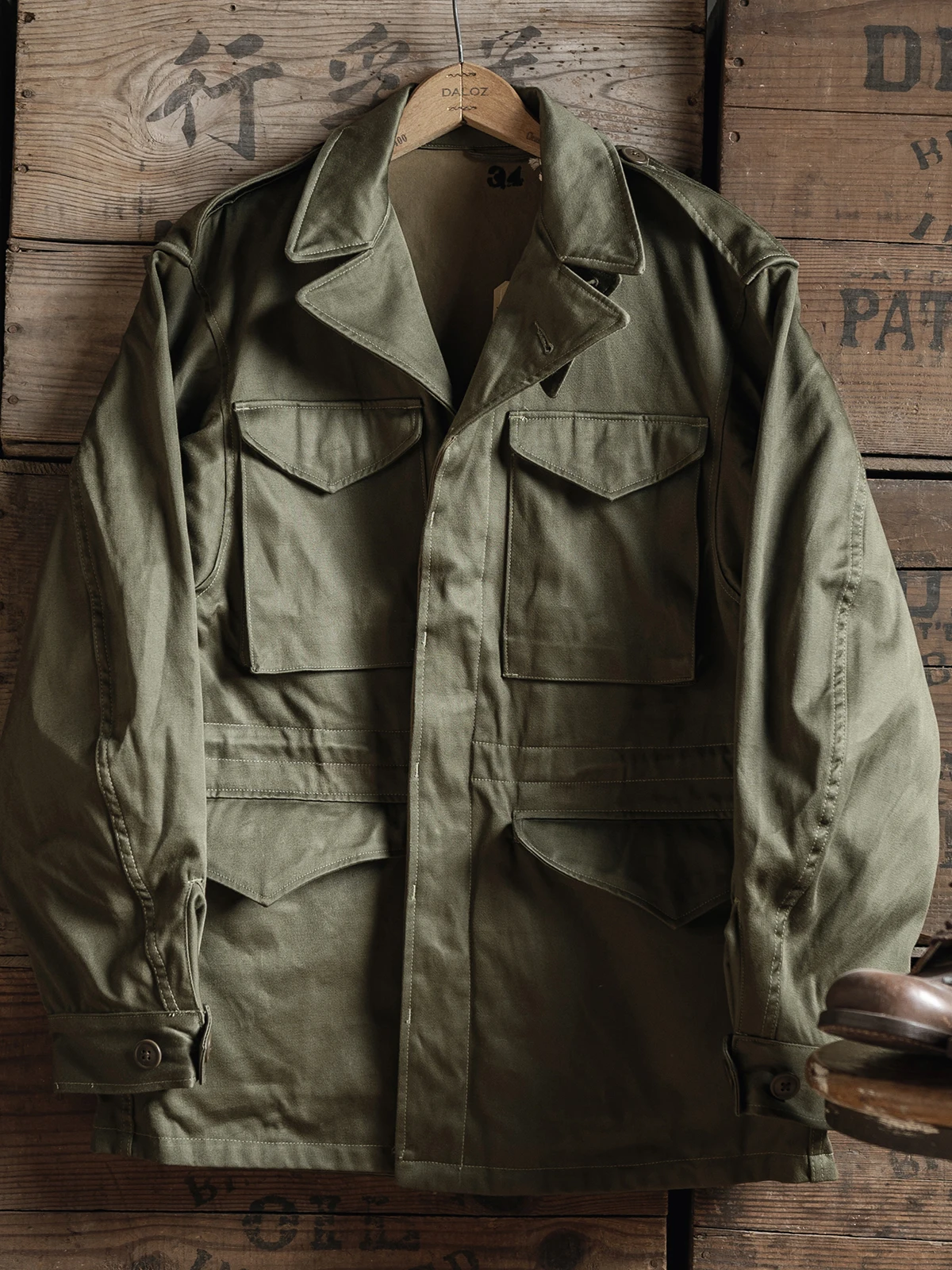 新品未使用✨ELBORN Amande Field Jacket ◇ELBORN◇ Amande フィールドジャケット 【関税込】 (ELBORN