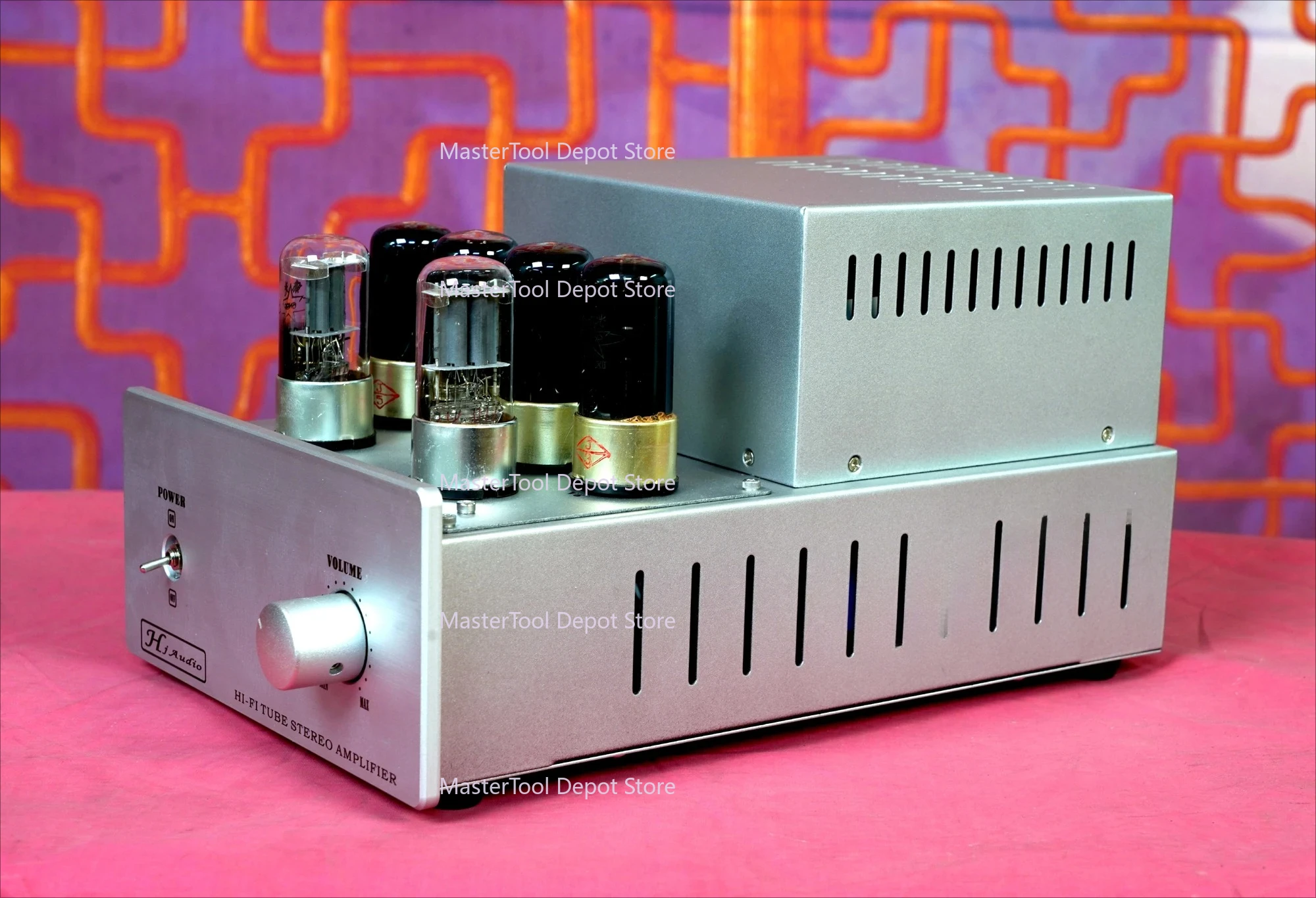 

NEWest ST-6P6P 6N9P+6P6P push-pull tube amplifier DIY kit, output power: 12W×2, frequency response: 28HZ-20KHZ, Input mode: RCA