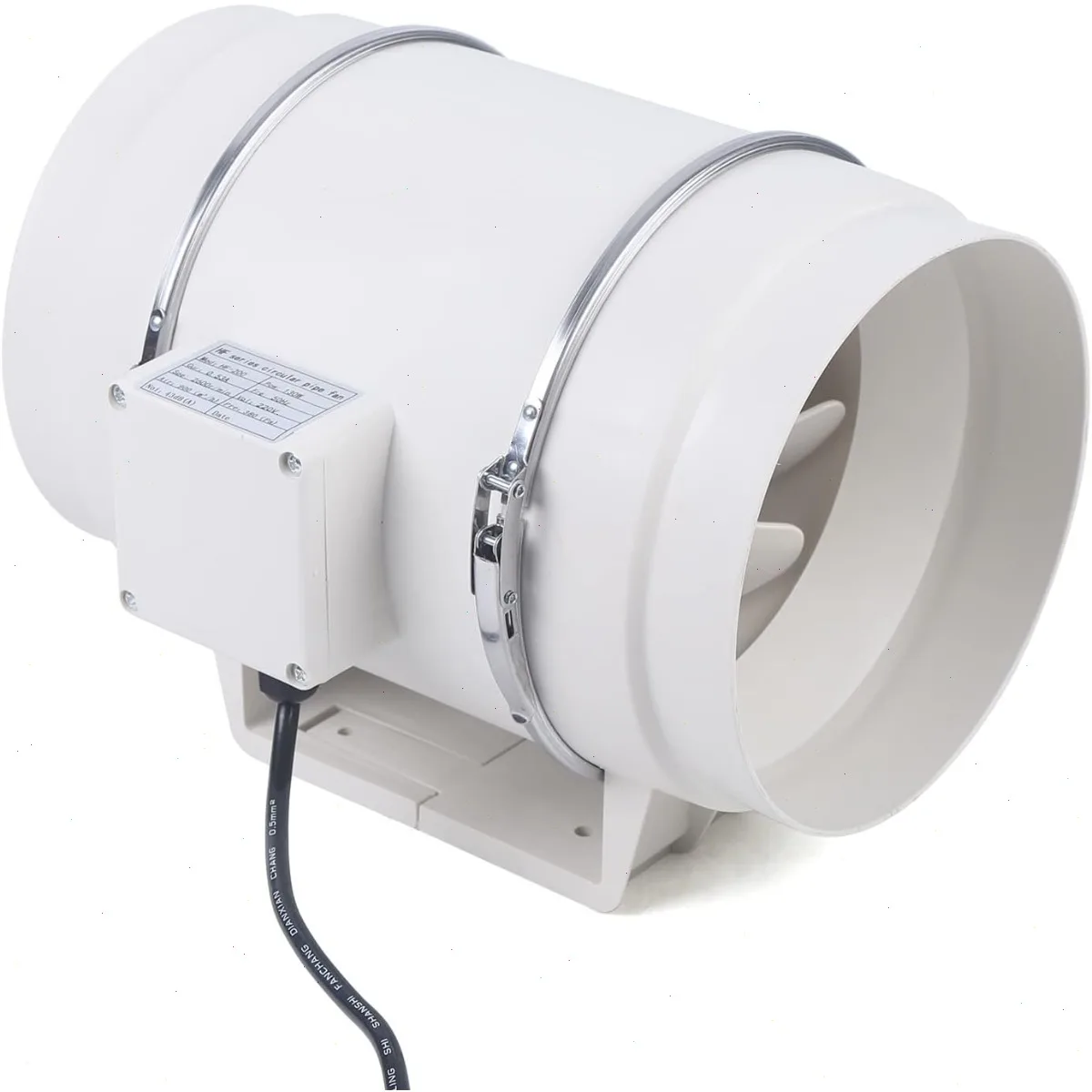 Extractor De Aire De 900M³/H, Ventilador De Conducto De Alta Potencia De 136W, Ventilador De Extracción En Línea Para Cocina, Baño, Invernadero, Circulación De Aire — -50%, 52.03€ Coupon, from 49.99€ – 50% descuento – €49.99