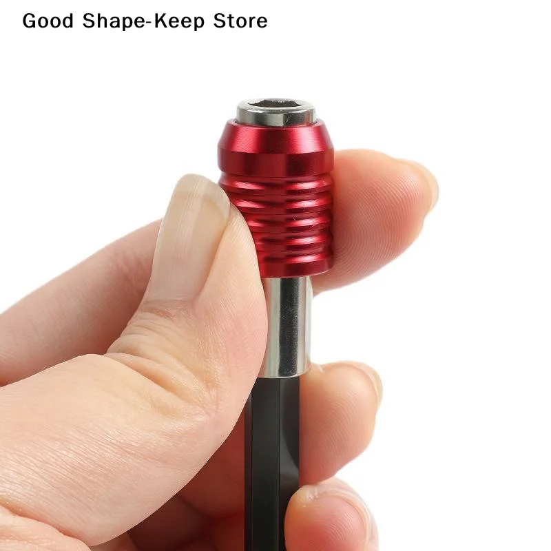 dailySelf-locking Extension Rod 300mm Extended Hexagonal Handle 1/3Pcs High Strength Power Tool Accessory for Carpenter Work