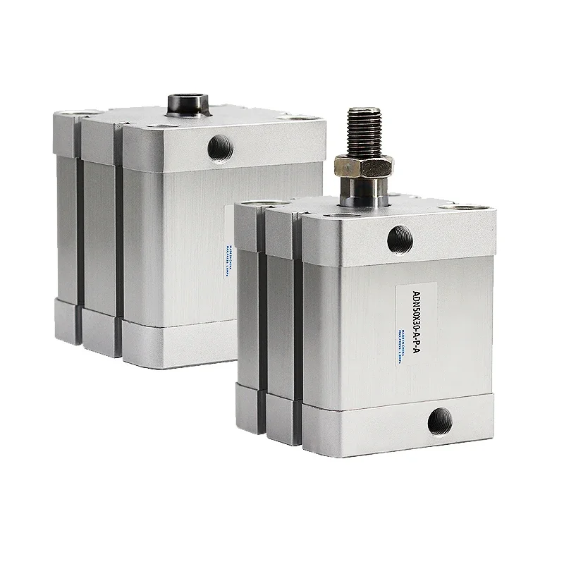 ADN50*10/15/20/25/30/45/50/80-A-P-A Male Female Double Action ADN Smal Lsquare Air Pneumatic Cylinder