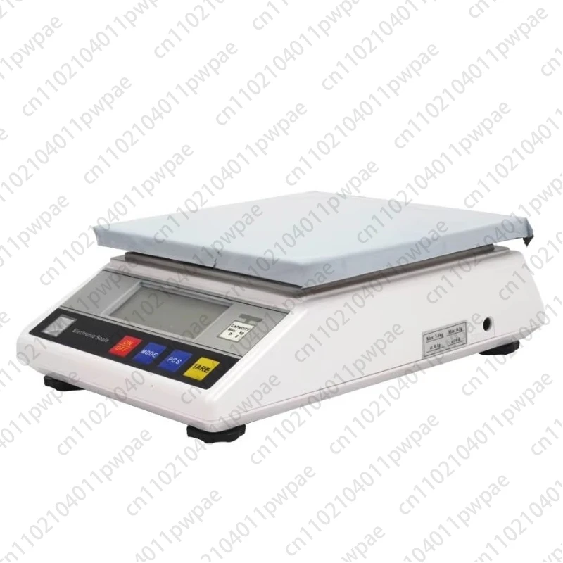 Industrial Scale 10kg 0.1g Digital Electronic Laboratory Balance Heavy-Duty Balance w/ Counting Function Desktop Scale