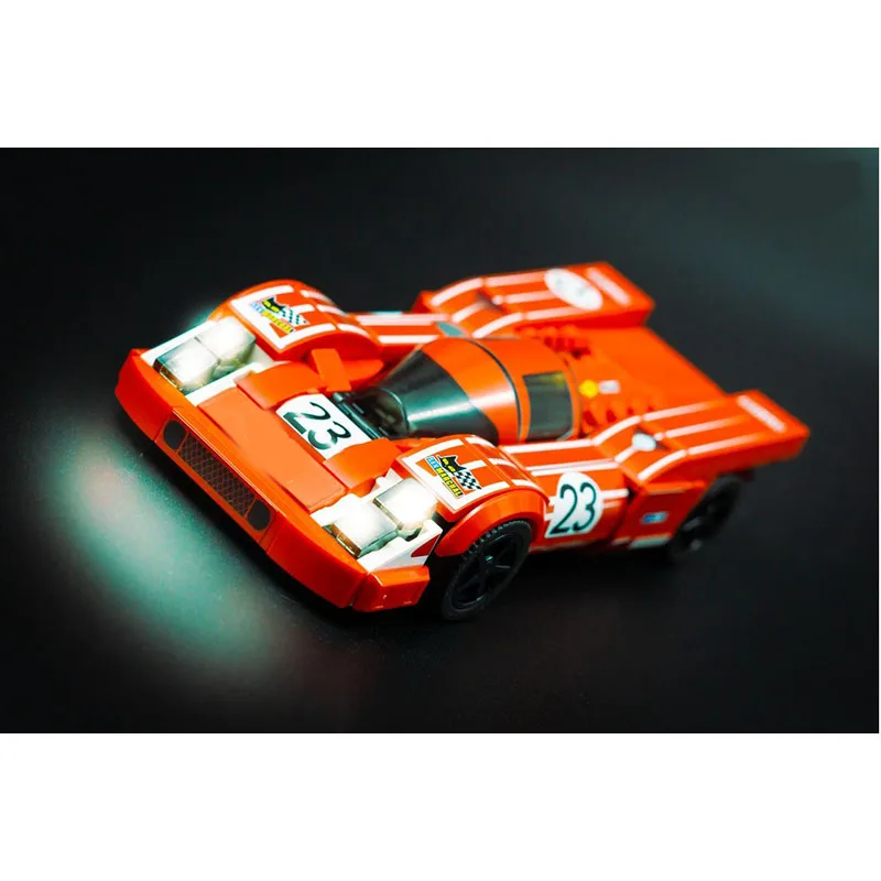 

232 модели автомобилей, гоночный автомобиль 917K, креативные развивающие детские строительные блоки в подарок