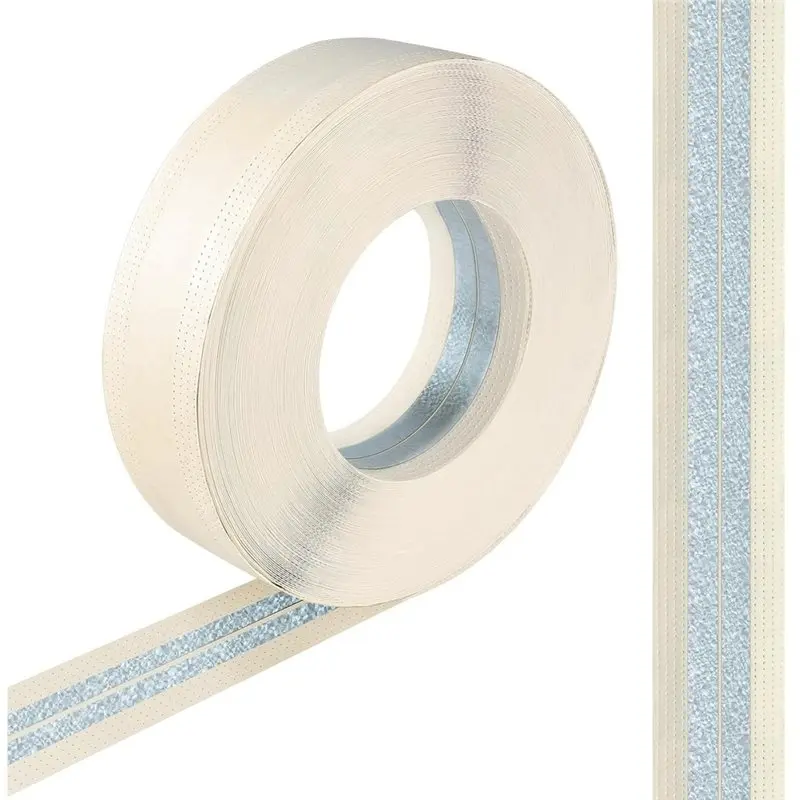 B50C For Drywall Corner Tape With Metal- 100 Feet By 2 Inch For Drywall Inside/Outside Reinforced Cracks Repairs
