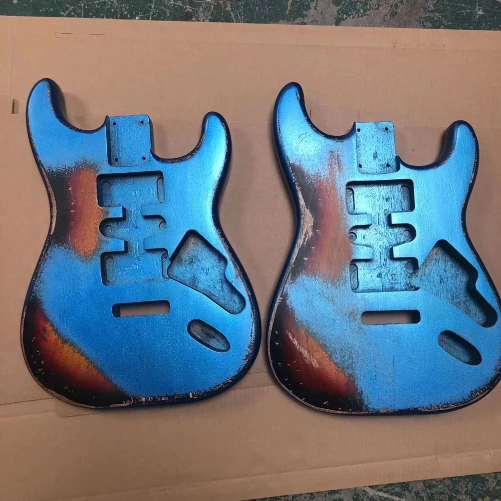 Heavy relic ST electric guitar body kit DIY