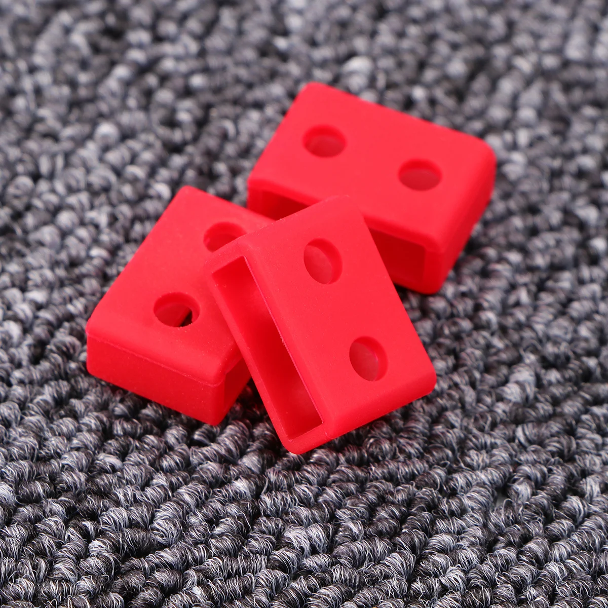 

3pcs Silicone Watch Band Ring 16Mm Red Replacement Strap Loop For Ga110 Ba Retaining Clip Durable Flexible Accessory