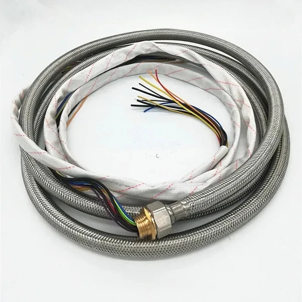 

CNC electric tool holder control wire, stainless steel 11 core metal wire, tool holder wire