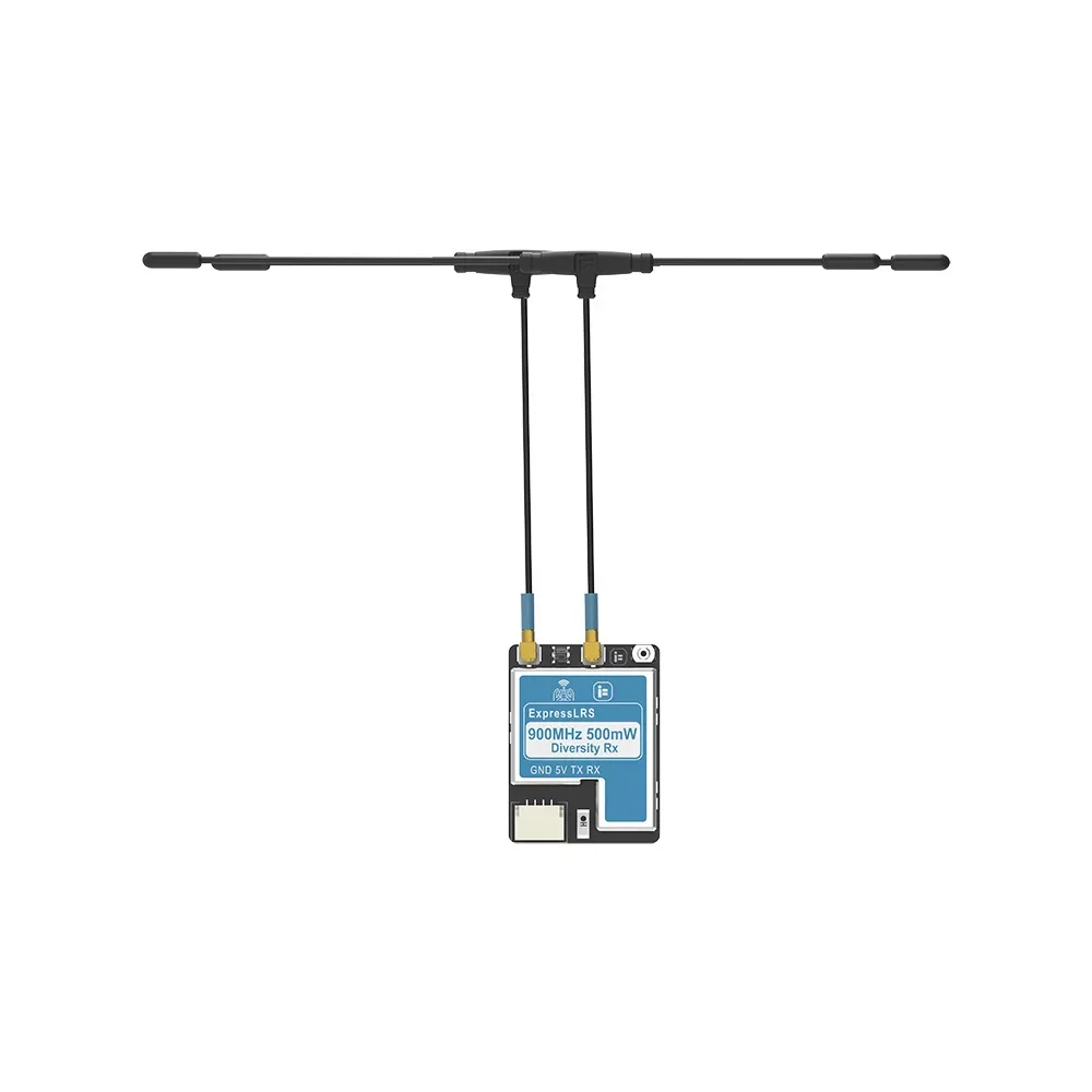 Dla ELRS 2.4GHz/915MHz Gemini True Diversity podwójny odbiornik antenowy RX ulepszony odbiornik stabilne łącze sterujące daleki zasięg