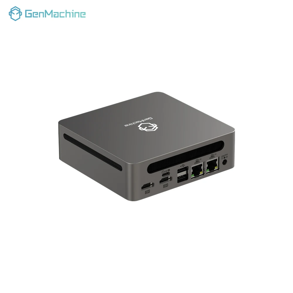 GenMachine AMD Ryzen 7840HS 7940HS 32G LPDDR5 6400Mhz RAM Win 11 MINI PC WIFI6 diy jogos computar Mini Pc Gamer