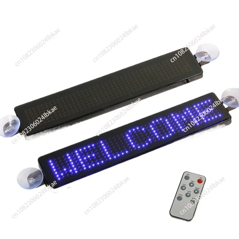 for Car LED Advertising Easy to Install Programmable Sign Moving Scrolling Message Board Screen HD Text Digits Pattern Display