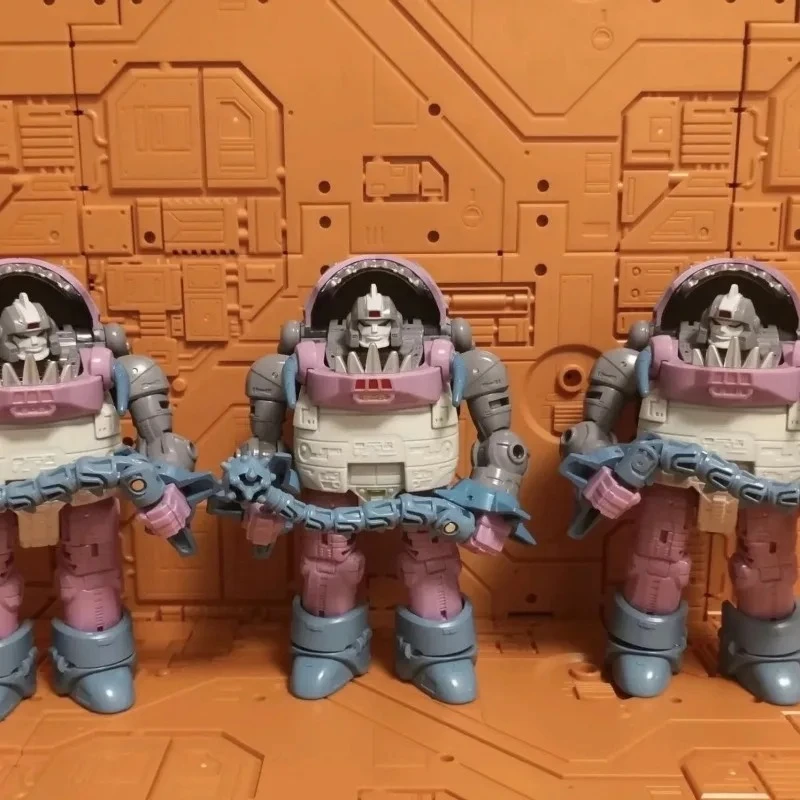 【Spot Goods】Transformiertes Spielzeug SM-01 Vergrößerte Version Shark Spirit Actionfigur Modell Originalverpackung Sammlung Geschenk (eine Box drei)