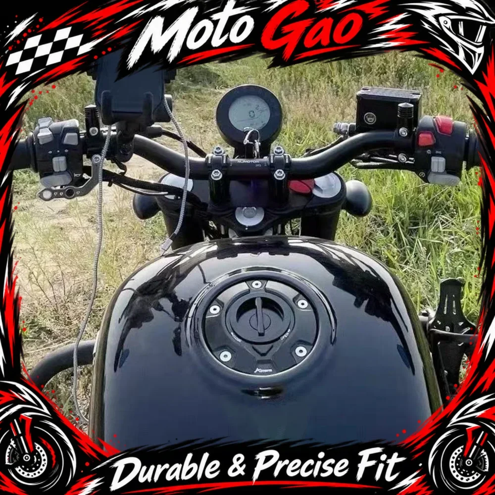 【Precise Fit】Quick-release fuel tank cap suitable for QJMOTOR SRV 600, SRV500, SRV400, SRV350, and SRV300 modifications.